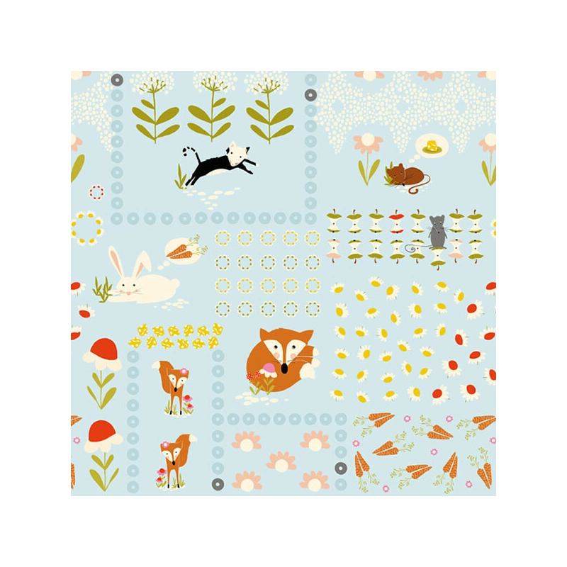 Patchwork anyag - Stof - Daydreamers 4500-271 Panel, 60cm