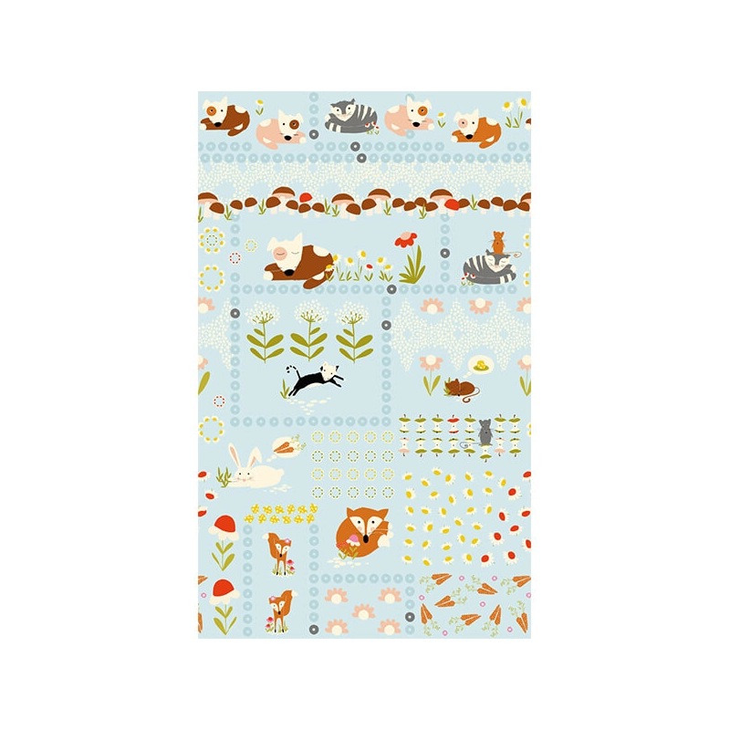 Patchwork anyag - Stof - Daydreamers 4500-271 Panel, 60cm