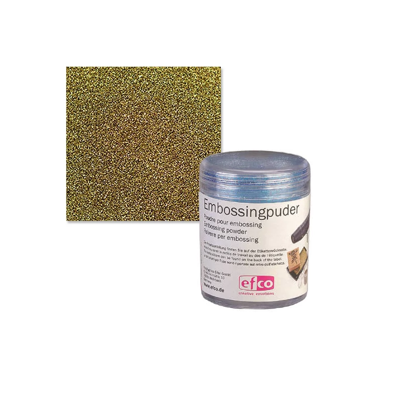 Domborpor, embossing por - arany