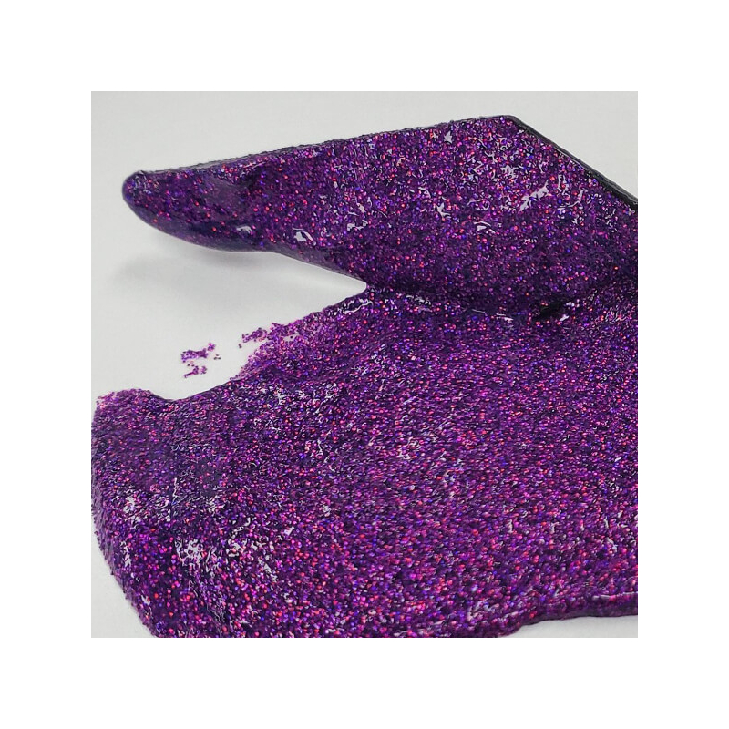 Csillámporos festék, Izink Diamond 24 karátos paszta, 80 ml - lila purple