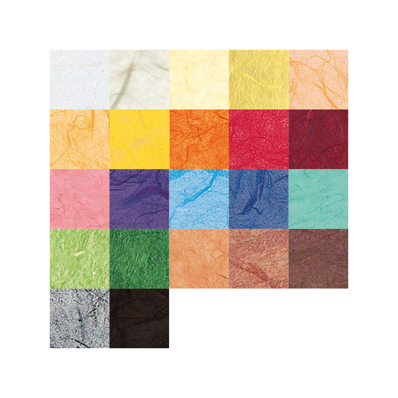 Rostselyem papír, 50x70 cm, 25 g, (japánpapír) - különféle színekben