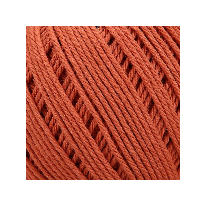 Horgolófonal, Anchor Organic Cotton, 50 g, vegán - 00338 vörös dűne
