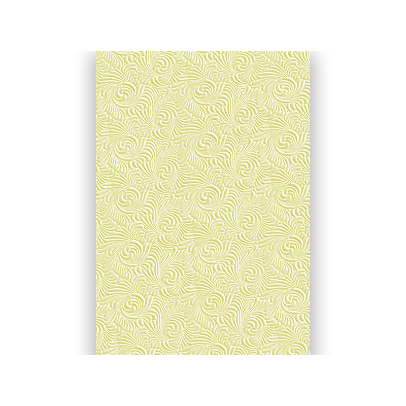 Transzparens papír, A4 - Romantikus, sárga
