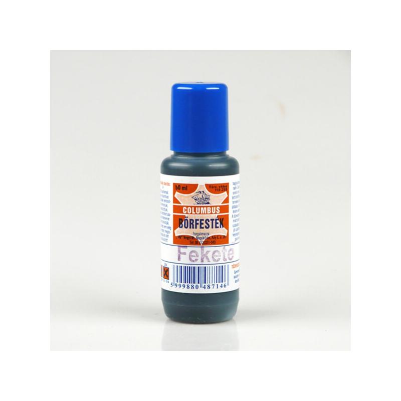 Colombus bőrfesték - 50 ml - fekete