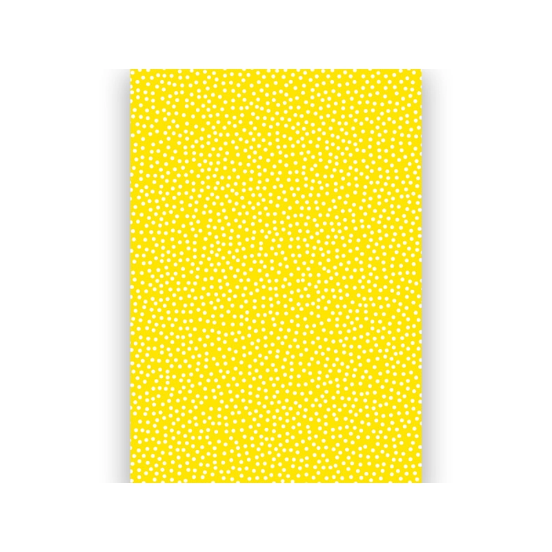 Transzparens papír, A4 - pöttyös, sárga