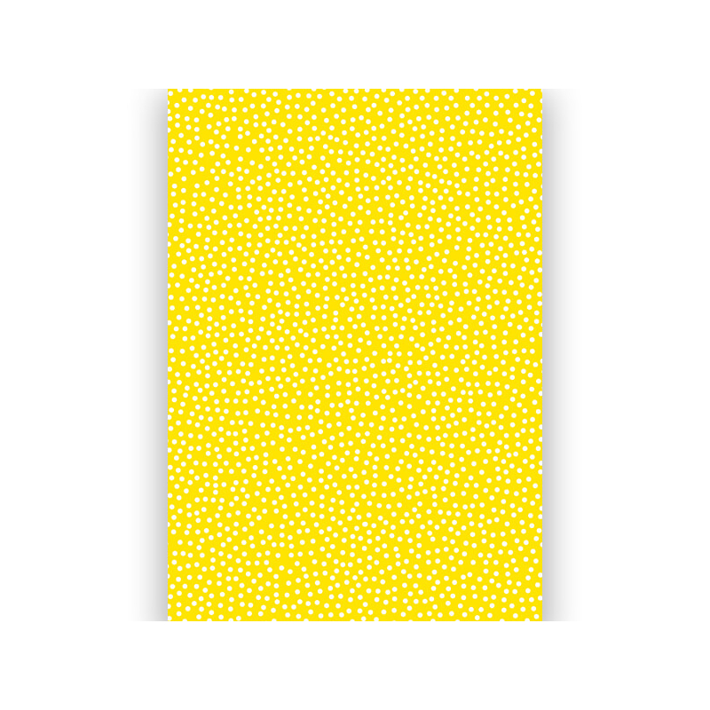 Transzparens papír, A4 - Pöttyös, sárga