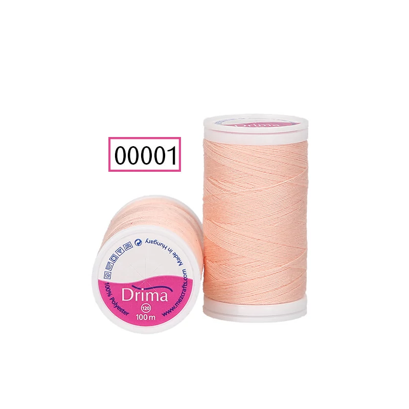 Drima varrócérna, polyester, 100 m - 00001