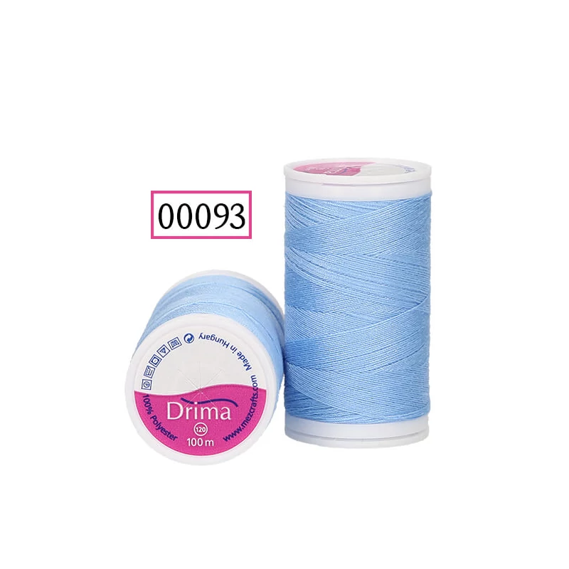 Drima varrócérna, polyester, 100 m - 00093