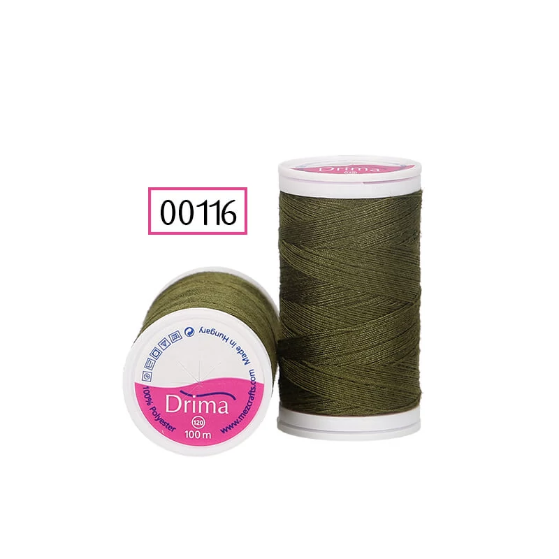 Drima varrócérna, polyester, 100 m - 00099