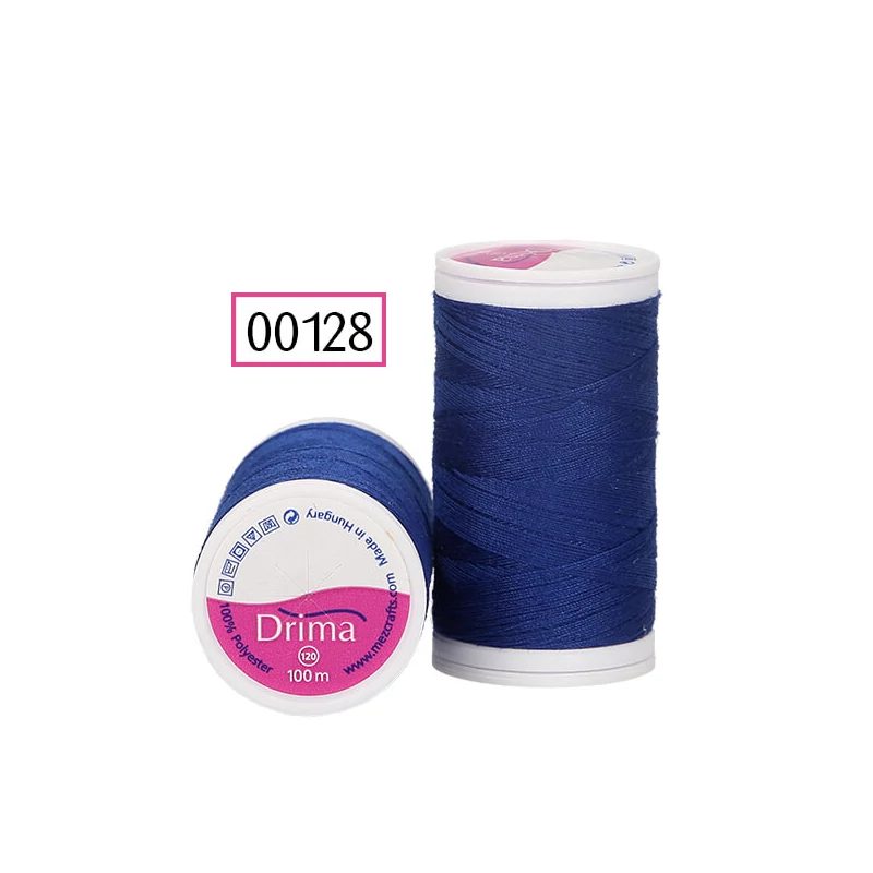 Drima varrócérna, polyester, 100 m - 00128