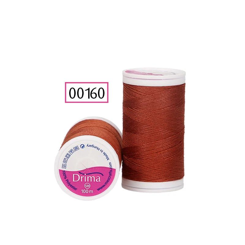 Drima varrócérna, polyester, 100 m - 00160