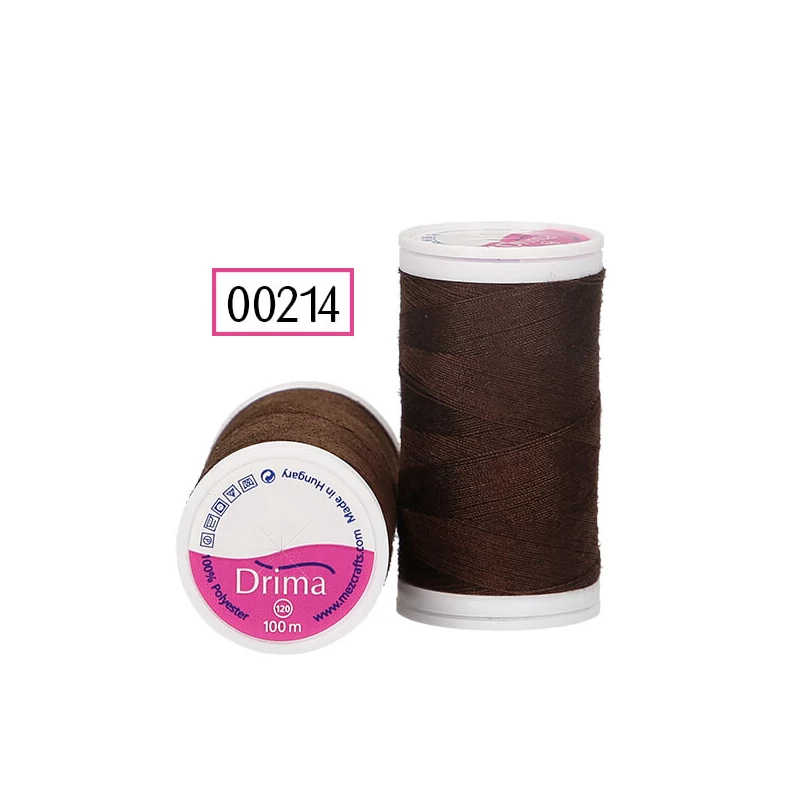 Drima varrócérna, polyester, 100 m - 00214