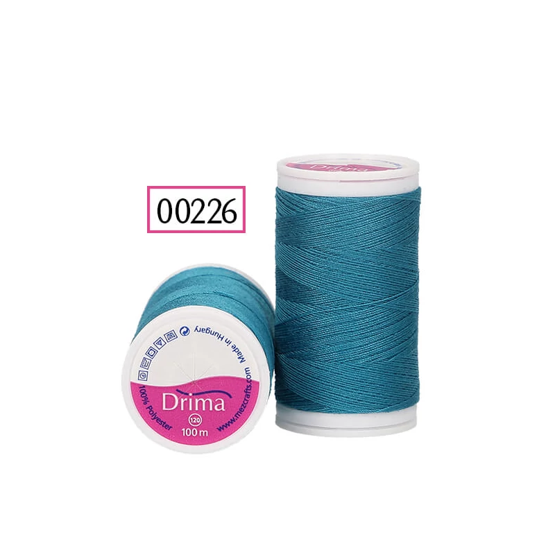 Drima varrócérna, polyester, 100 m - 00226