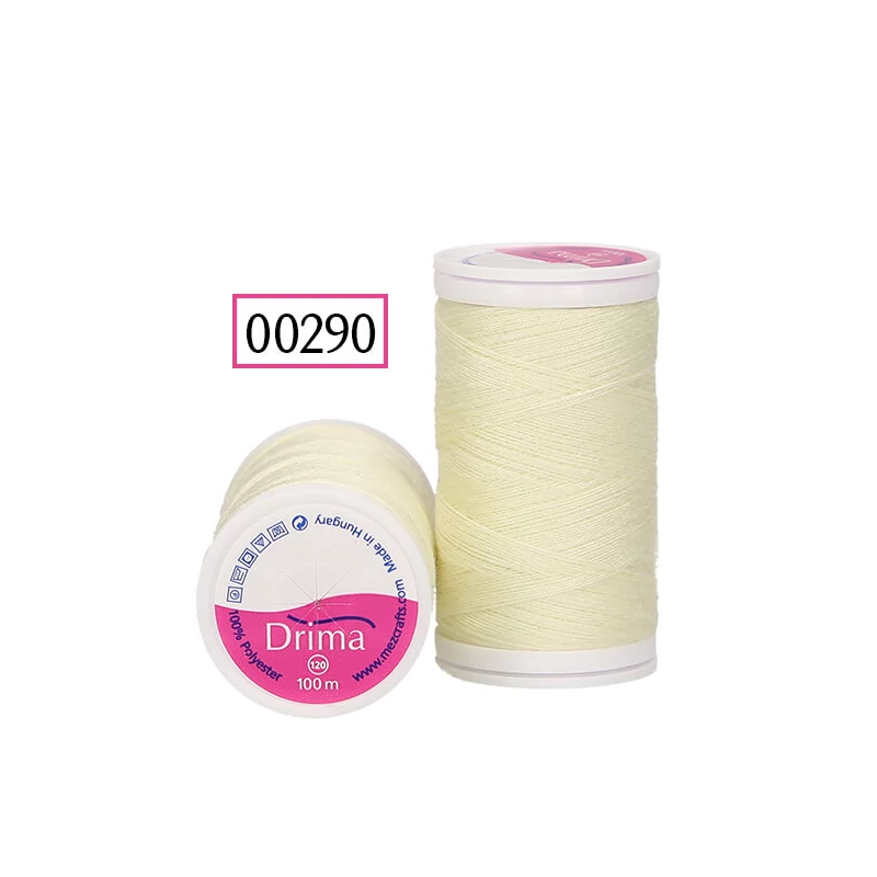 Drima varrócérna, polyester, 100 m - 00290