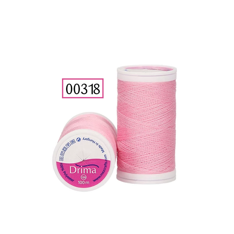 Drima varrócérna, polyester, 100 m - 00318