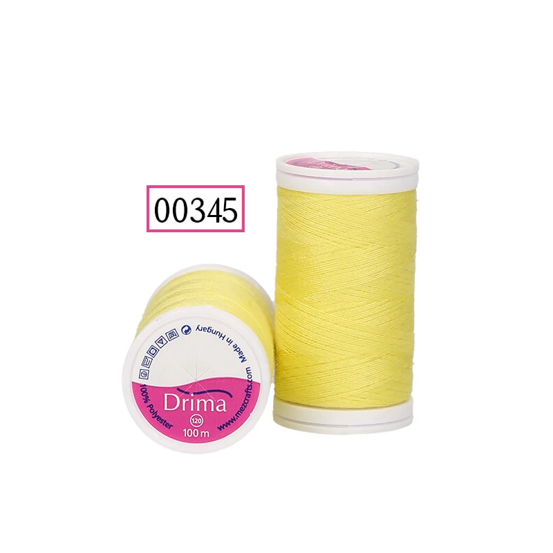 Drima varrócérna, polyester, 100 m - 00345