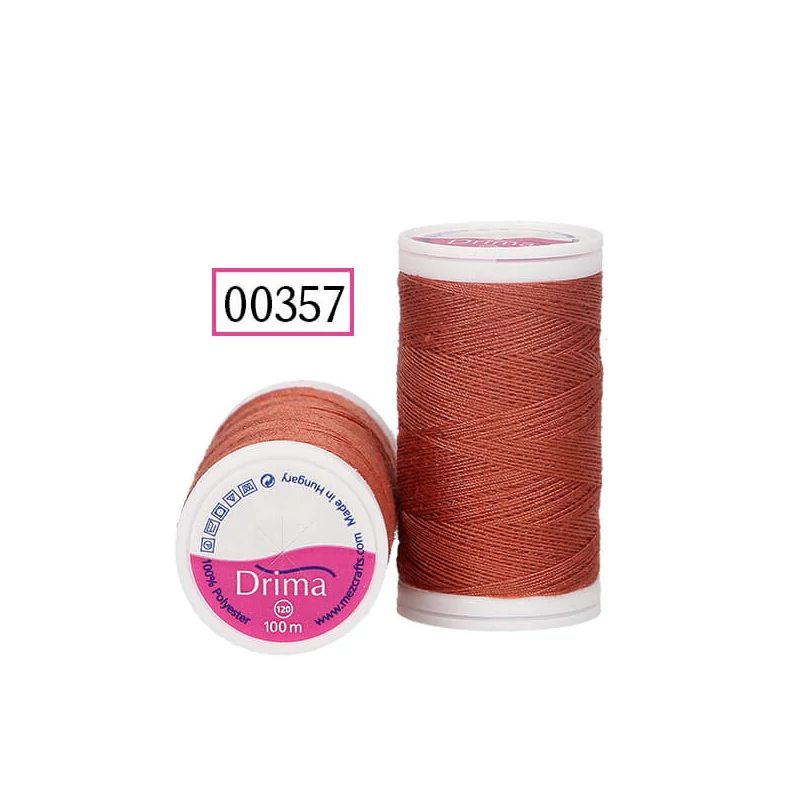 Drima varrócérna, polyester, 100 m - 00357