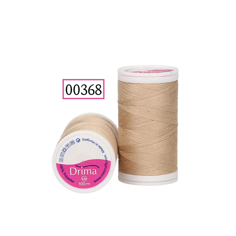 Drima varrócérna, polyester, 100 m - 00368