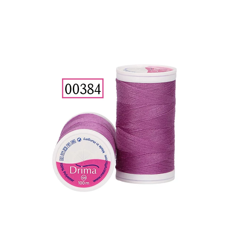 Drima varrócérna, polyester, 100 m - 00384