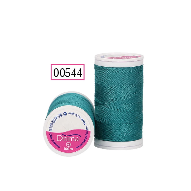 Drima varrócérna, polyester, 100 m - 00544