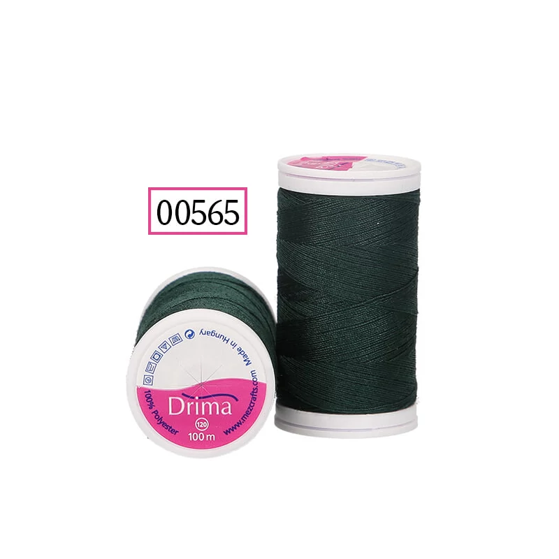 Drima varrócérna, polyester, 100 m - 00565