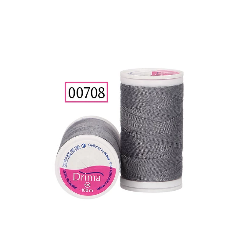 Drima varrócérna, polyester, 100 m - 00708