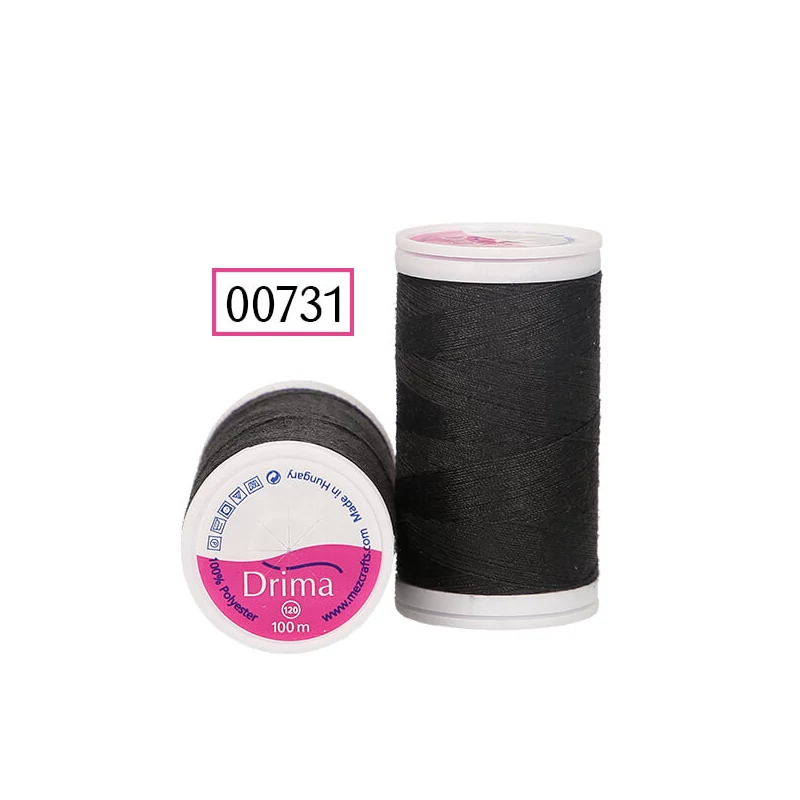 Drima varrócérna, polyester, 100 m - 00717