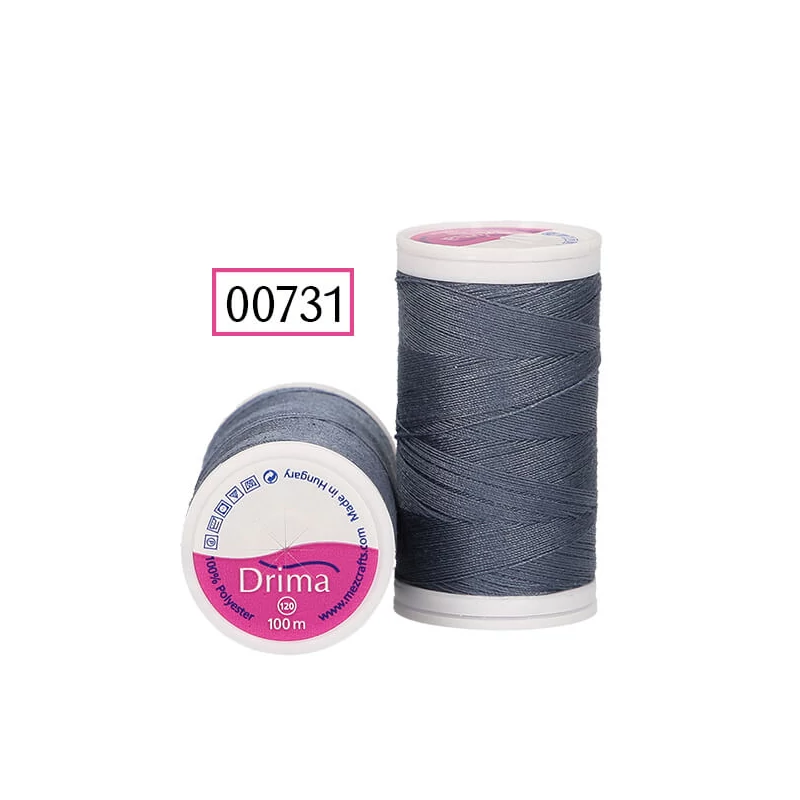 Drima varrócérna, polyester, 100 m - 00731