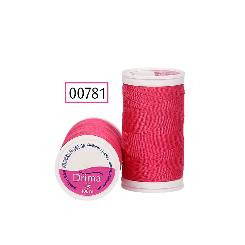 Drima varrócérna, polyester, 100 m - 00781