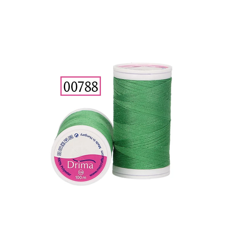 Drima varrócérna, polyester, 100 m - 00788