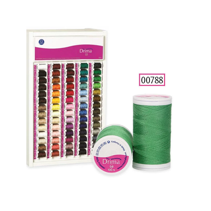 Drima varrócérna, polyester, 100 m - 00788