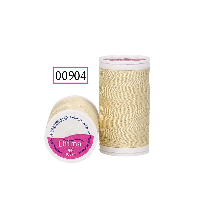 Drima varrócérna, polyester, 100 m - 00904