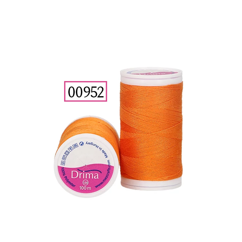 Drima varrócérna, polyester, 100 m - 00952