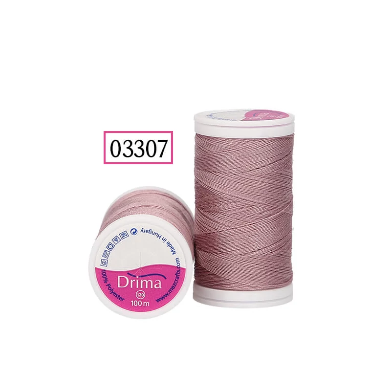 Drima varrócérna, polyester, 100 m - 03307