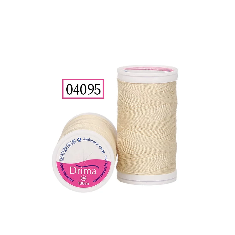 Drima varrócérna, polyester, 100 m - 04095