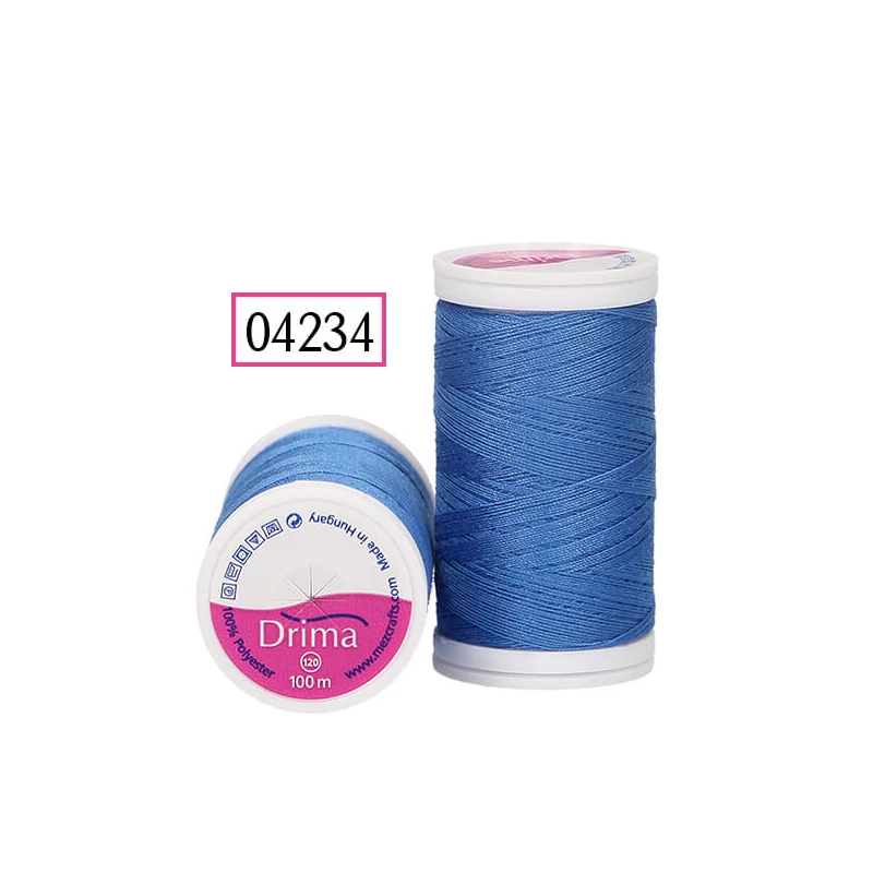 Drima varrócérna, polyester, 100 m - 04234