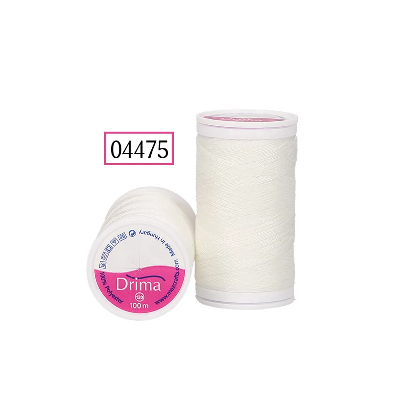 Drima varrócérna, polyester, 100 m - 04475