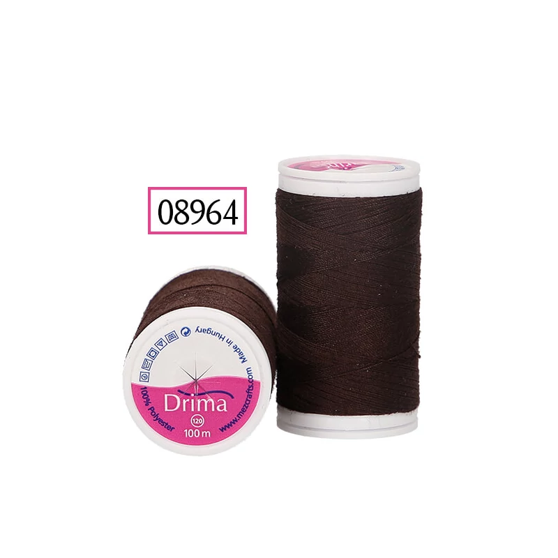 Drima varrócérna, polyester, 100 m - 08964