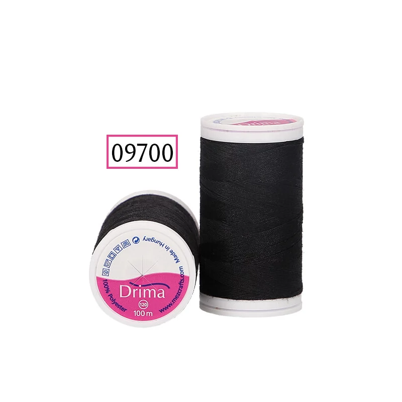 Drima varrócérna, polyester, 100 m - 09700