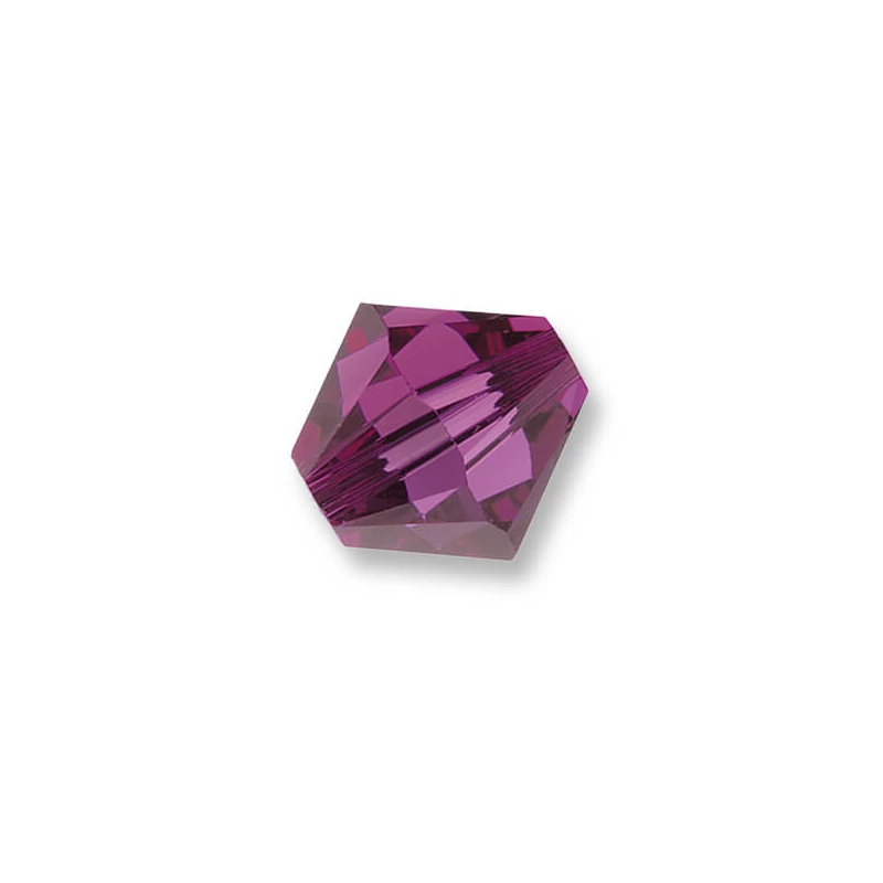 5328 Swarovski kúpos gyöngy, 4 mm - 100 db/cs. - Fuchsia