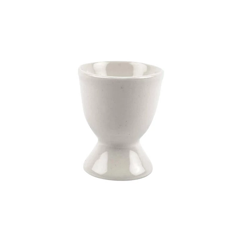 Porcelán tojástartó - fehér, 4,5x6,5 cm