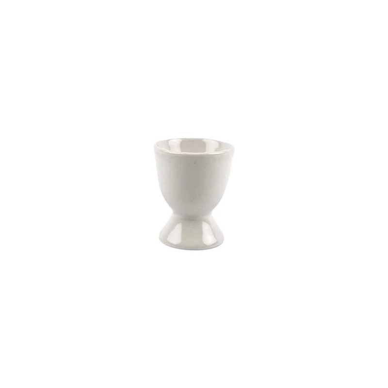 Porcelán tojástartó - fehér, 4,5x6,5 cm