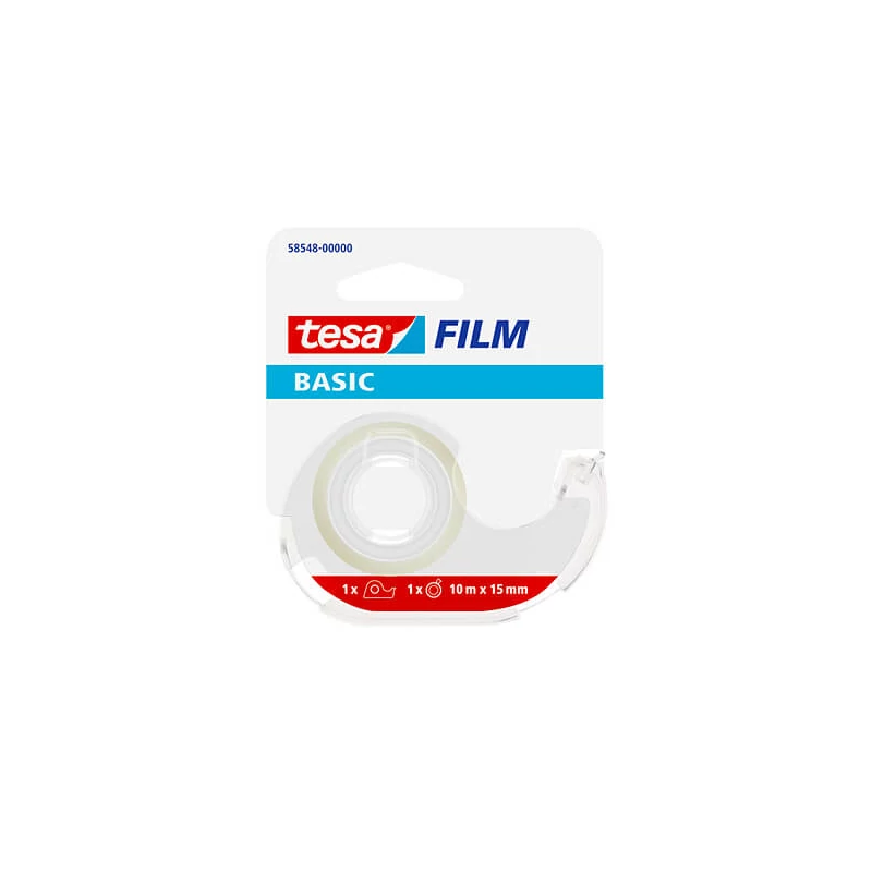 ICO, Tesa 58548 ragasztószalag (cellux), 15 mm x 10 m + tépő