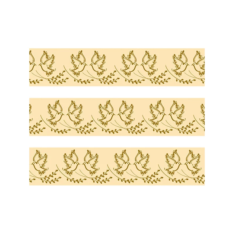 Washi tape, 15 mm, 10 m - galamb
