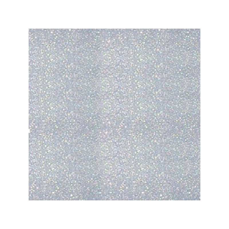 Csillámkarton, irizáló, 23x33 cm - ezüst