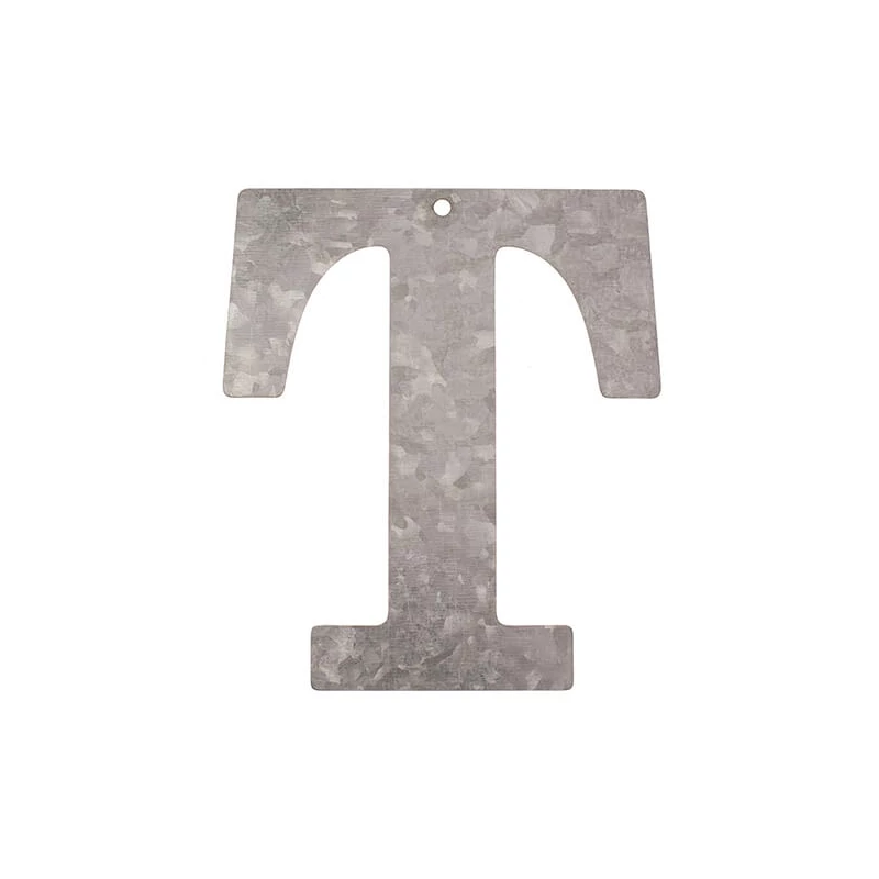 Cink betű - T, 12 cm
