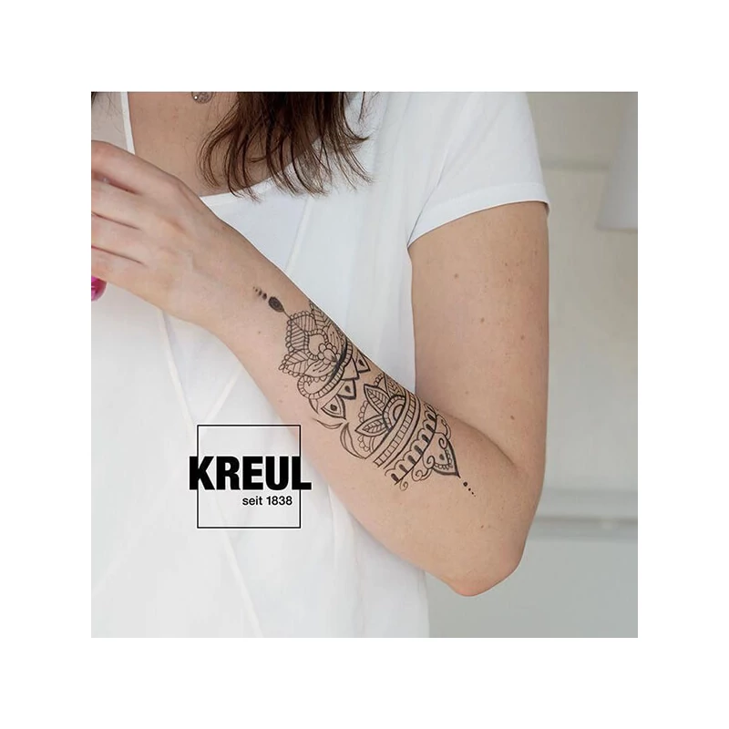 Tetováló filc, Tattoo pen, 0,5-3 mm - kék