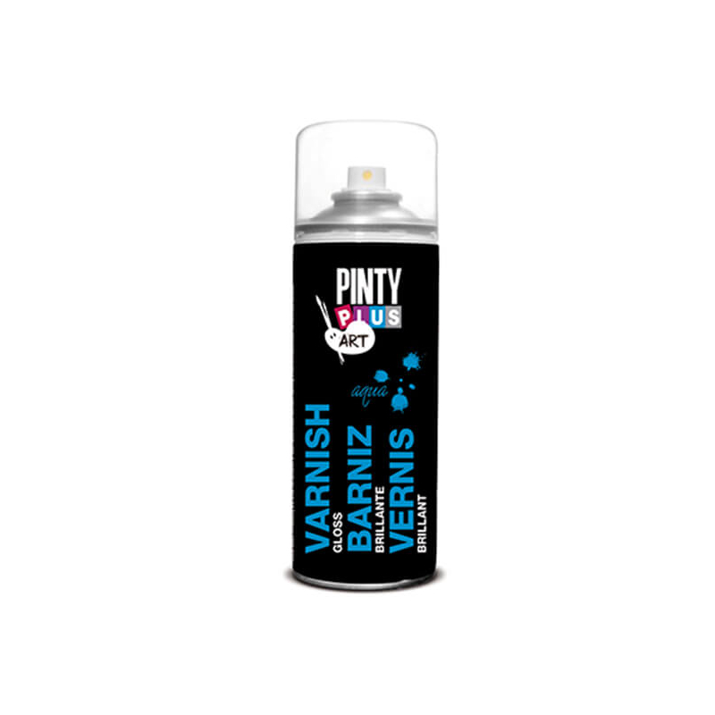 Lakkspray, 400 ml, Pinty Plus Art kézműves - fényes  lakk, vízbázisú
