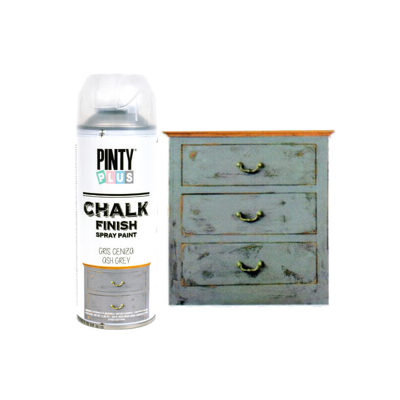 Krétafesték spray, Chalk Paint, Pinty Plus - hamuszürke