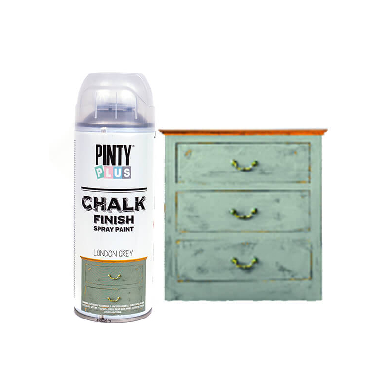 Krétafesték spray, Chalk Paint, Pinty Plus - London szürke